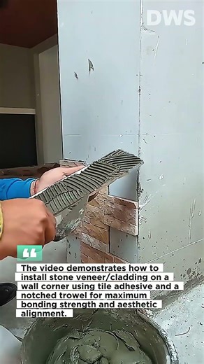 Stone Wall Cladding Installation – Modern Exterior Finishing Technique