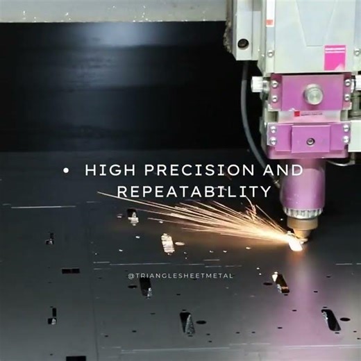 Laser Cutting in Action | CNC Sheet Metal Fabrication Workflow
