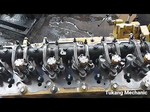 Adjust valve clearance Engine CAT c9