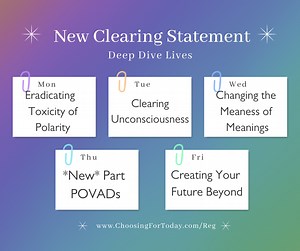 The New Access Consciousness Clearing Statement: POVADs Explained - Thrive in Business, Enrich Your Life