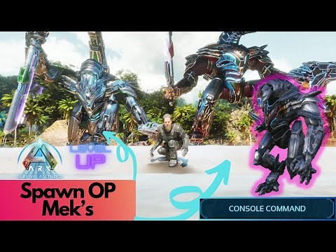 How to Spawn in Normal and OP Mek's | Ark Survival Ascended