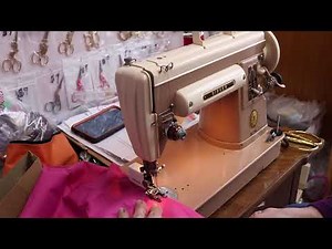 Singer Slant shank Walking Foot! Watch it in action!