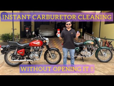 HOW TO CLEAN CARBURETOR WITHOUT OPENING IT! WURTH CARBURETOR CLEANER SPRAY| LIQUI MOLY SPEED SHOOTER