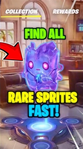 FASTEST Way To Find RARE Sprites in Fortnite! 😱