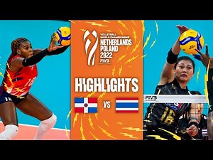 🇩🇴 DOM vs. 🇹🇭 THA - Highlights Phase 1| Women's World Championship 2022