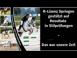 Springlizenz mit Resultaten in Stilspringen - Unsere Zeit