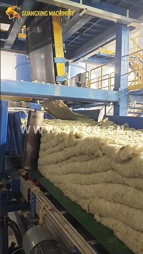 Linear Pendulum System in Rock Wool Production Line | Fiber Distribution & Forming Process