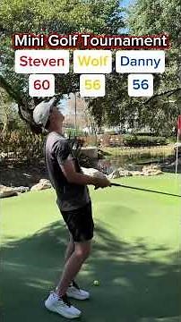 The World’s Hardest Mini Golf Course, Tournament #1 (Hole 17) #golf #minigolf #puttputt #golfer