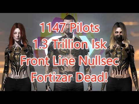 EVE Online - OnlyFleets: One Night We Anchored A Fortizar