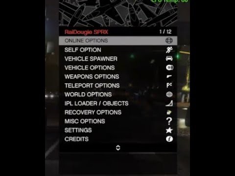 MODE MENU RaiDougie SPRX PS4 TEST