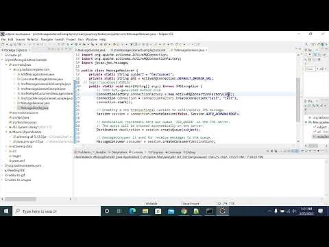 JMS - Publish/Subscribe Messaging Example in Java using ActiveMQ