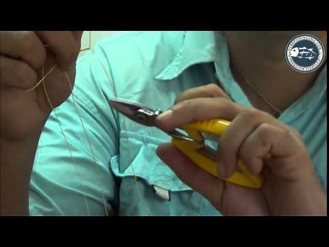 How to tie braided line on the spool of a reel