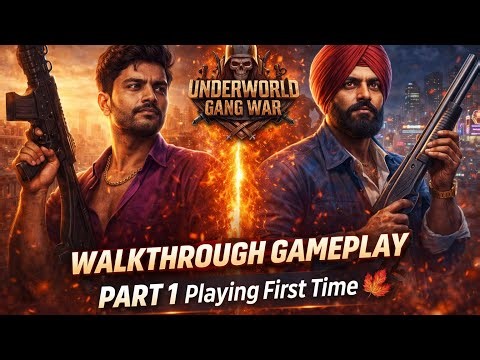 underworld gang war Walkthrough Gameplay Part 1| Playing First Time 🍁
