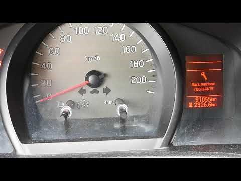 NISSAN NV 200 EVALIA - Reset Oil Service