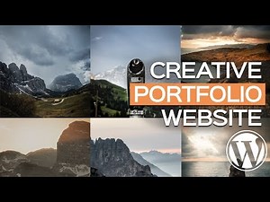 BUILD a photo PORTFOLIO WEBSITE in UNDER 10 minutes with a FREE WordPress Theme