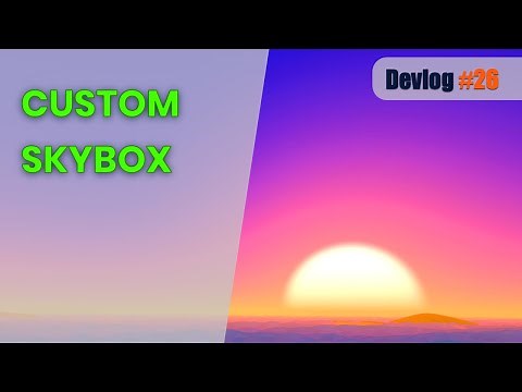Writing a New Custom Procedural Skybox Shader and Fixing Bugs | Unity Multiplayer Game Devlog #26