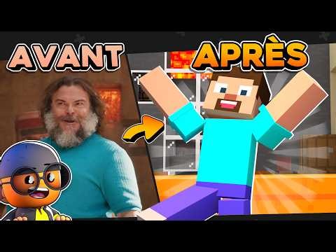J'ai RÉIMAGINÉ le film MINECRAFT en 3D !