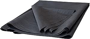 House2Home Box Spring Dust Cover for Bed Box Spring Repair, Heavy Duty 2.4 oz. Black Cambric Cloth, Replacement Box Spring Cover for Twin Foundation, 40" x 85"