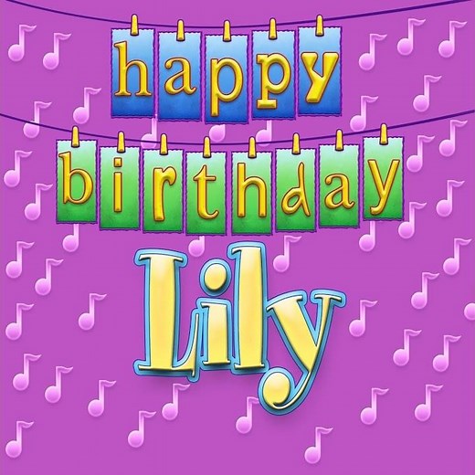 Happy Birthday Lily (Personalized)