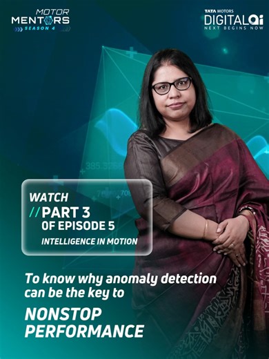 From machines that listen to systems that learn—the future of operations is already unfolding. In Part 3 of Intelligence in Motion, Shilpi Chakraverti reveals how Tata Motors is leveraging AI to drive efficiency, cut costs, and build resilience across the value chain. Discover how smart factories are evolving into intelligent ecosystems. Stay tuned for the final episode. #Analytics #Intelligence #MotorMentorsSeason4 #TataMotors | Tata Motors