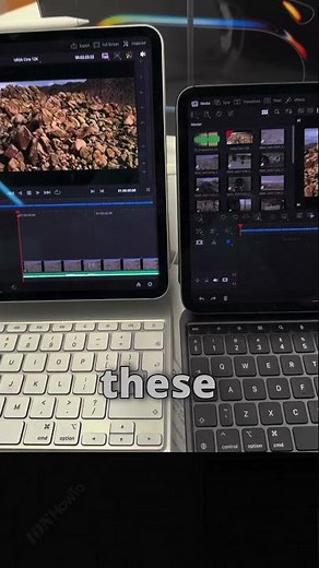 DaVinci Resolve on iPad Pro 11 inch vs 13 Display Size Compared Part 3
