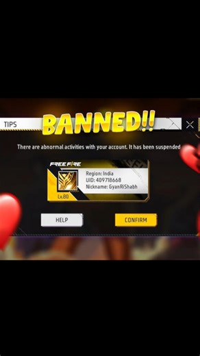 AASHISH on Instagram: "🔓 How to Unban Free Fire ID – Full Guide Inside! 🎮🔥 #FreeFire #FreeFireID #FreeFireUnban #UnbanFreeFireID #GarenaFreeFire"