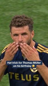 Müller scored a hat trick as Vancouver beat Philadelphia 7-0 and booked their spot in the playoffs 💪 | Bleacher Report Football