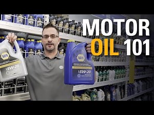 Motor oil | NAPA Shopping Know How