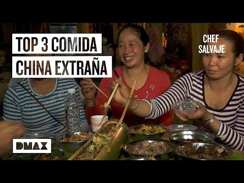 Top 3 recetas extrañas de comida tradicional china | Chef Salvaje