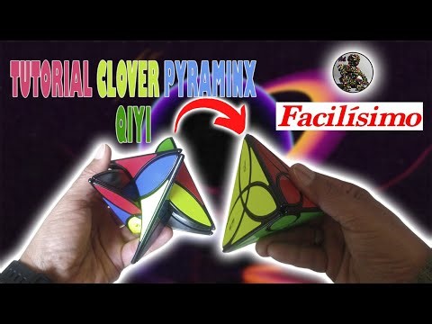 TUTORIAL / Clover Pyraminx Qiyi / FACILÍSIMO / Cubos de Rubik / 2023