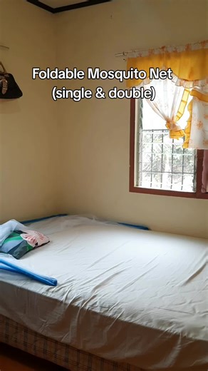Foldable mosquito net two sizes for single or double household type large children and adult mosquito net #longervideos #mosquitonet #foldablemosquitonet