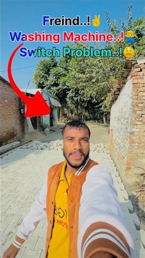Washing machine Switch Problem..!😳#youtubeshorts #shortsfeed #viralvideo #vlog