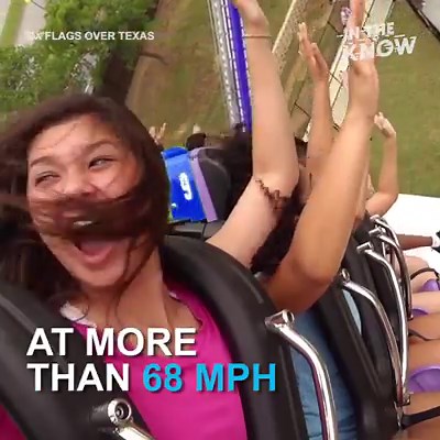 14M views · 9.4K reactions | This thrill ride tilts riders upside down 147 feet above the ground  | In The Know | Facebook