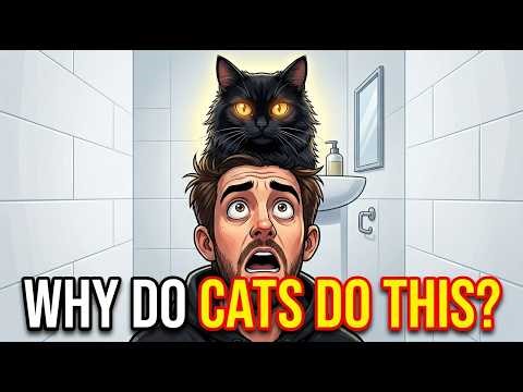 The Strange Reason Cats Follow You to the Bathroom