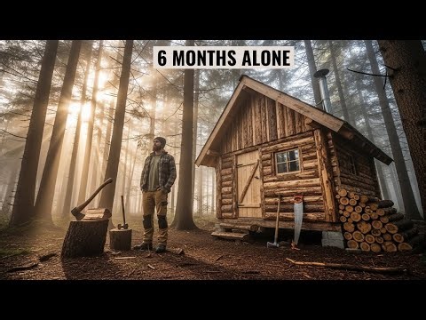 I Spent 6 Months Building a Forest Cabin Here's What I Learned