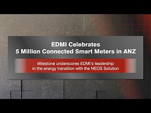 EDMI Celebrates 5 Million Connected Smart Meters in ANZ