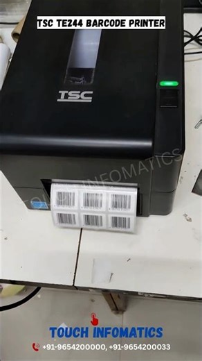TSC TE 244 BARCODE LABEL PRINTER 📞 9654200000