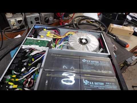 Rack Mount 48 Volt UPS From The Scrap Yard