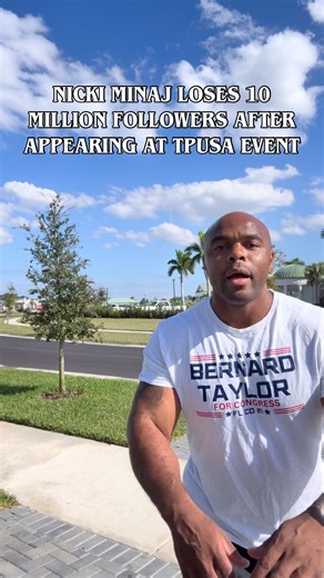 Bernard Taylor on Instagram: "Let’s actually support people who are trying to bring real change to our communities. #TPUSA #AMFest #ForThePeople #NewsOfTheDay #NickiMinajFans"