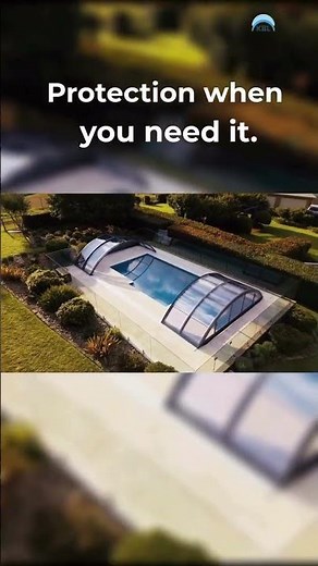 A retractable pool enclosure gives you the flexibility to enjoy your pool area your way.