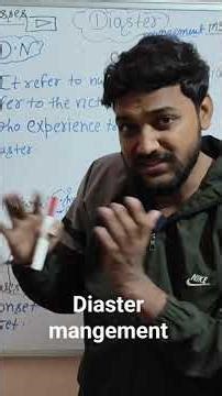 #439 Disaster management | diaster mangement cycle in short| #shortvideo #nursingnotes #nursing