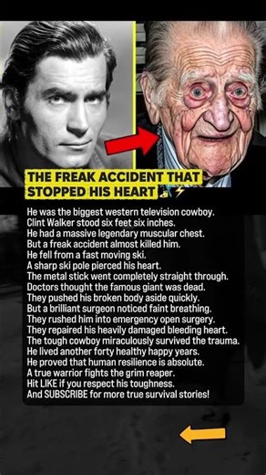 The Freak Accident That Stopped Clint Walker