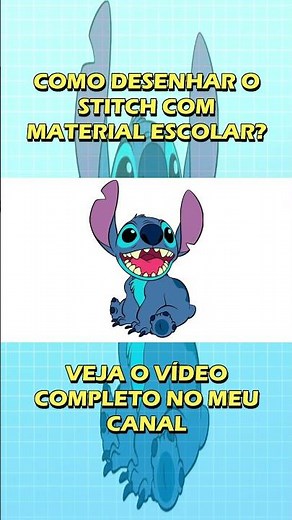 [TUTORIAL] Como desenhar o Stitch