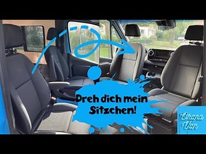 Einbau Scopema Drehkonsole Sprinter W907 Drehsitze