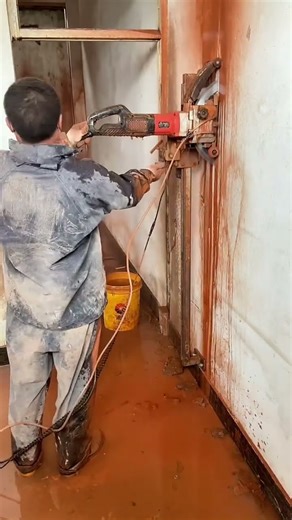 #High-efficiency, high-performance practical tools #Concrete cutting #High-frequency ring saw