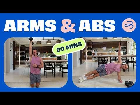 20 Minutes ARMS & ABS | Joe Wicks Workouts