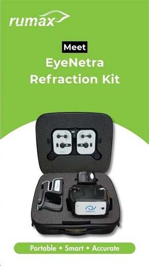EyeNetra Refraction Kit | Portable. Digital. Reliable. | Rumax