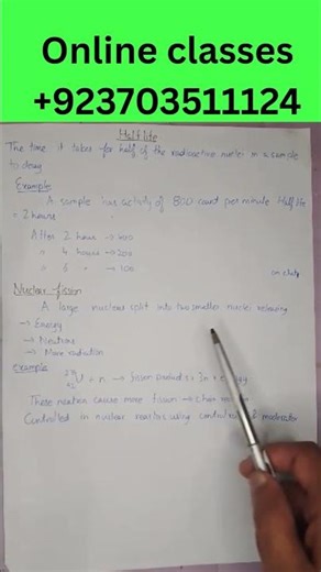 “Half-Life Explained in 30 Seconds! | A-Level Science”