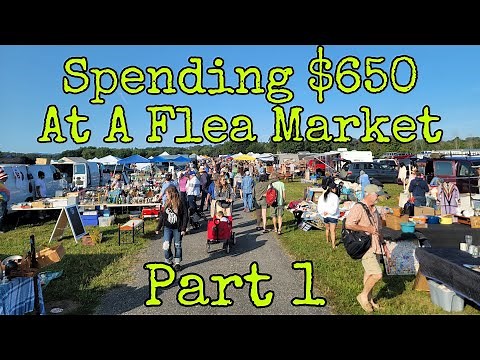 Comic Book Hunting at a Flea Market - Part 1