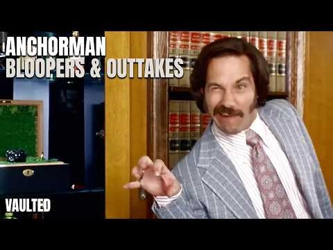 Anchorman | Bloopers | Cast Breaking Character | Vaulted Movie Clips
